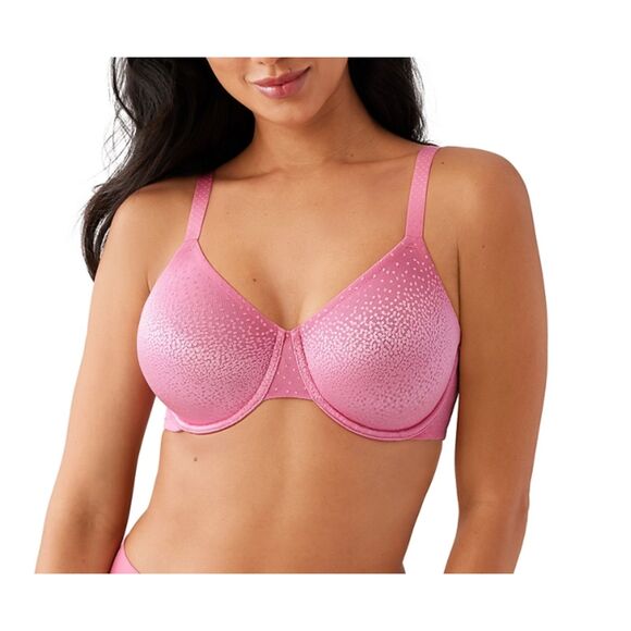 ~ Wacoal 34D Back Appeal® Underwire Bra Pink Unlined Rose Berry Mauve - Picture 12 of 15
